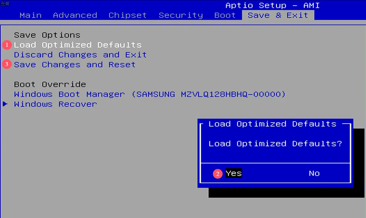 Restore Default Settings - LattePanda Documentation
